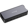 docking station verbatim usb-c 15-porte con ssd slot nero/grigio