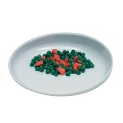 piatto sundo con bordo alto bianco [22020]