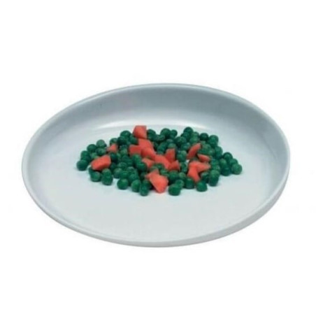 piatto sundo con bordo alto bianco [22020]