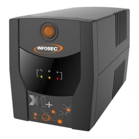 gruppo di continuita infosec ups x1+ ex 700va 360w line interactive
