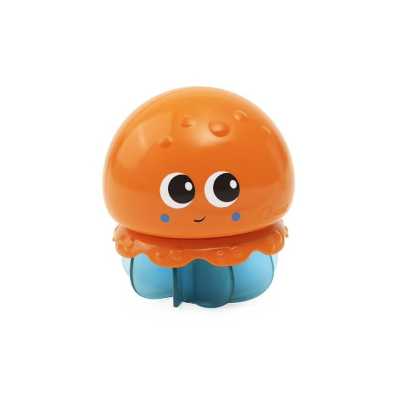 giocattolo da bagno chicco 11902 medusa danzante arancione/blu [11902]