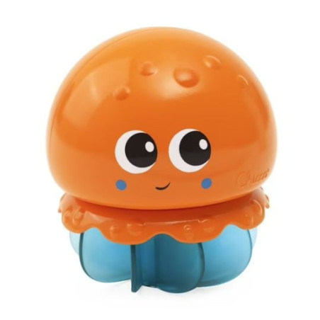 giocattolo da bagno chicco 11902 medusa danzante arancione/blu [11902]