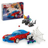 lego marvel 76279 spider-man race car e venom green goblin multicolore