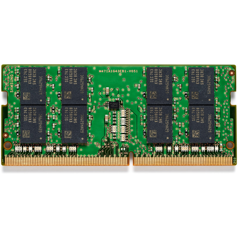 ram so-dimm ddr5 16gb hp 4m9y5aa necc 1x16gb 4800mhz cl40 verde