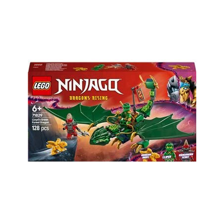 lego ninjago drago della foresta verde di lloyd multicolore [71829]