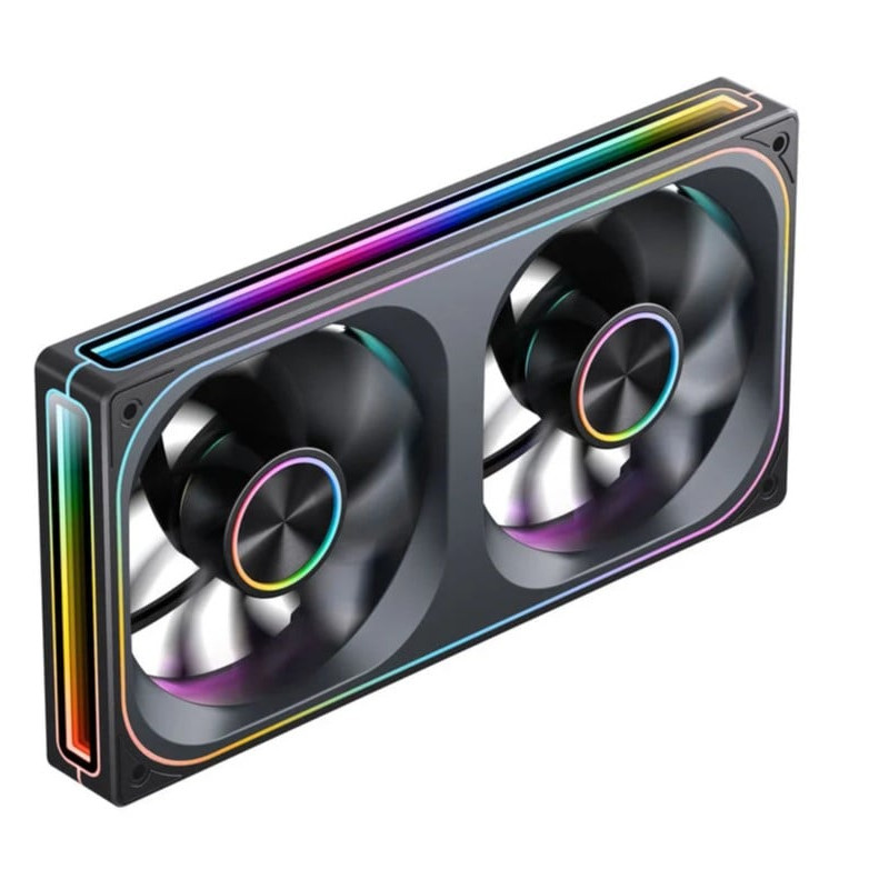 ventola 120x240 jonsbo za-240 infinity mirror argb reverse blade