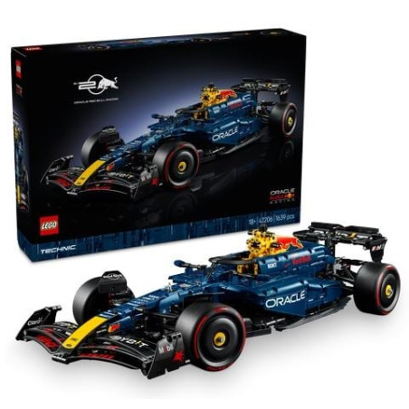 gioco da costruzione lego technic vettura di f1 oracle red bull racing