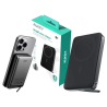 batteria portatile aukey pb-ms06 qi2 powerbank 10000mah grigio