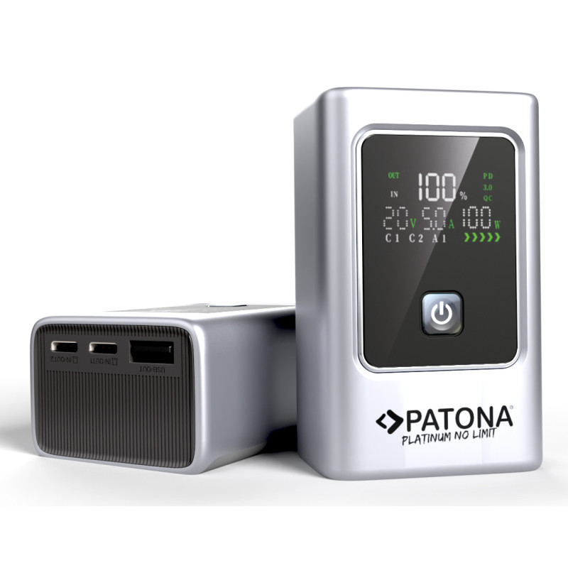 batteria portatile patona platinum powerbank luxury one pd35w 10000mah