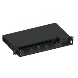 cassetto ottico techly sbpv-24lcdb 19" con piastra frontale