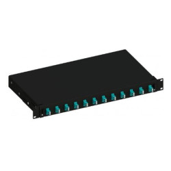 cassetto ottico techly sb-12lcdm3b 19'' con 12 prese