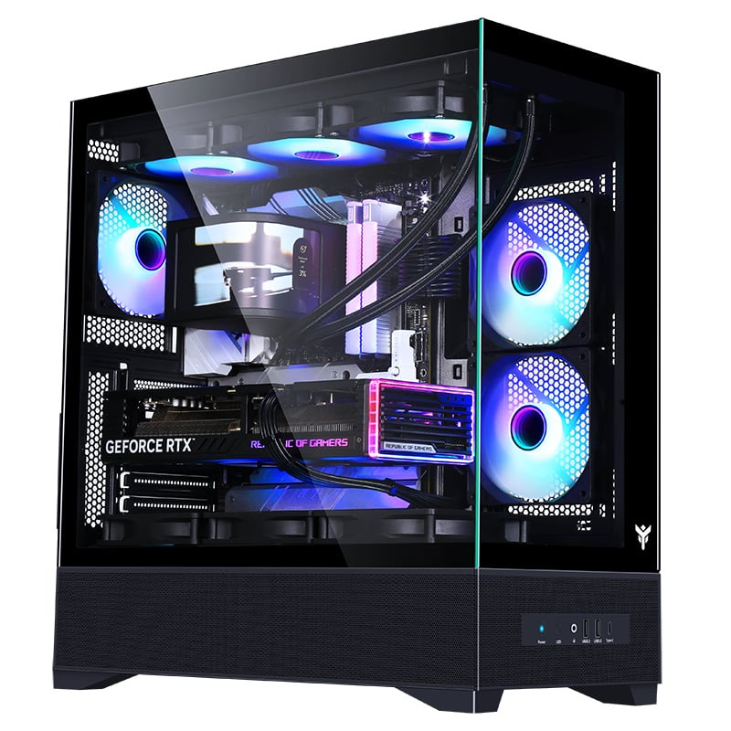 case itek showbui 37b midi-tower atx/matx nero [itgcasb37b]