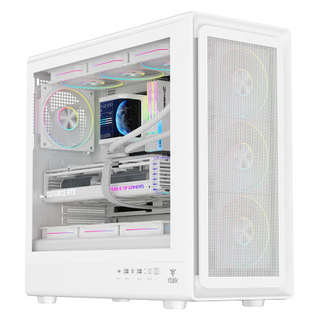 case itek meshcore 36w midi-tower atx/matx bianco [itgcamc36w]