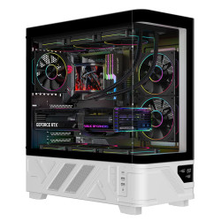 case itek netron curved midi-tower atx/matx nero [itgcantc01]