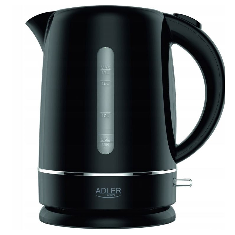 bollitore elettrico adler ad 1385b 1.7l 1850w nero [ad 1385b]
