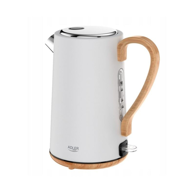 bollitore elettrico adler ad 1352 1.7l 2200w bianco [ad 1352]