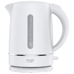 bollitore elettrico adler ad 1385w 1.7l 2200w bianco [ad 1385w]