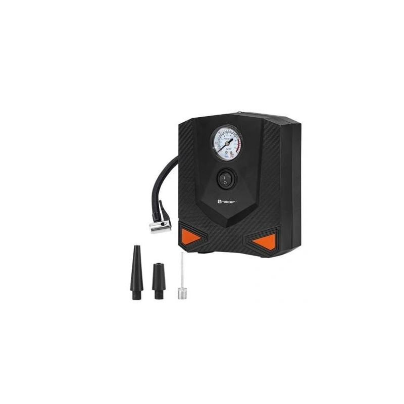 compressore tracer res-03 ml per gonfiaggio pneumatici 120w nero