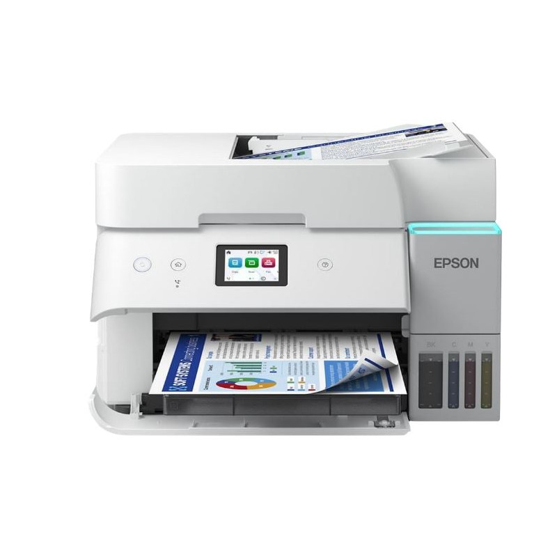 stampante epson ecotank et-4956 multifunzione a colori a4 bianco