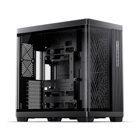 case jonsbo tk-4 midi-tower atx vetro temperato nero