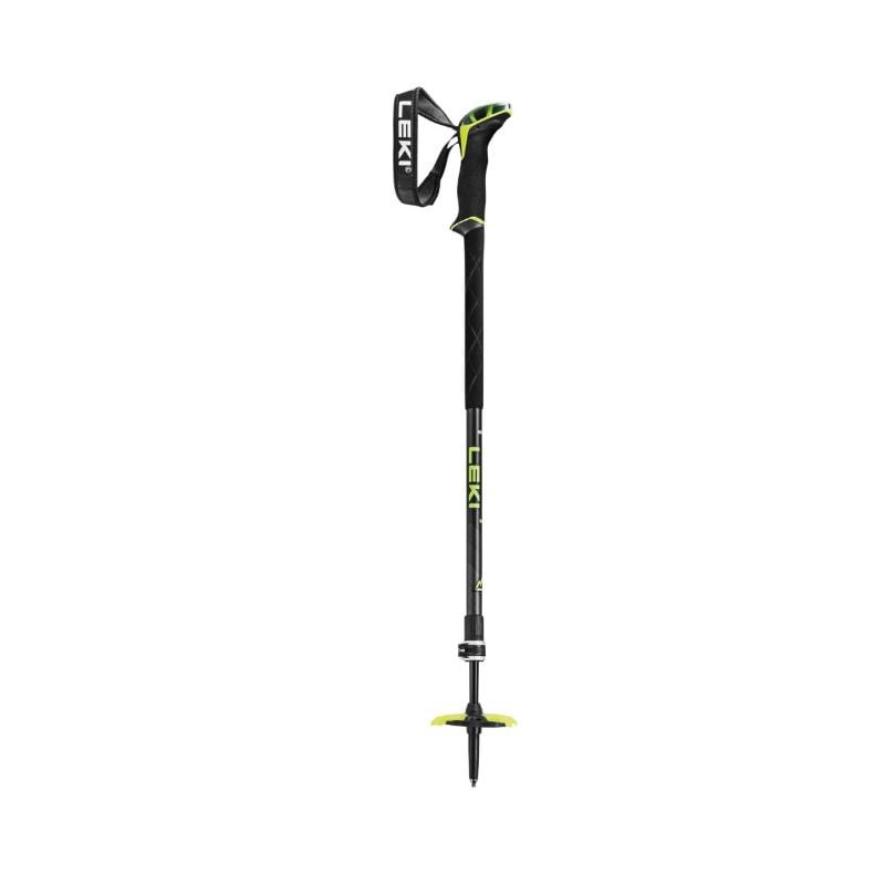 bastoncini da trekking leki guide 2 110/150cm nero/giallo/antracite