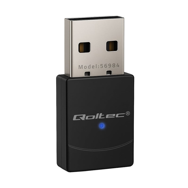 adattatore usb wifi qoltec 56984 wireless wifi/bt usb 2.0 fino a