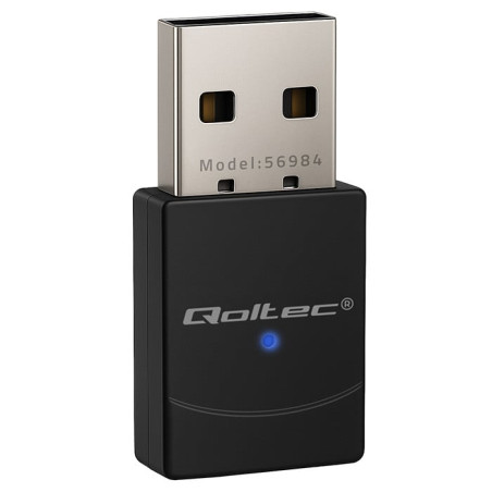adattatore usb wifi qoltec 56984 wireless wifi/bt usb 2.0 fino a