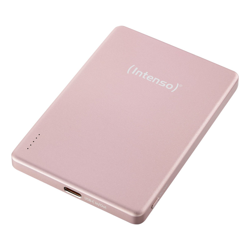 batteria portatile intenso powerbank con magsafe 5000mah rosa [7344023]