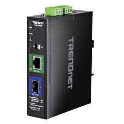 convertitore multimediale trendnet 10g sfp+ a 10g poe++ nero [ti-bf711sfp]