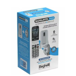 cellulare salvavita beghelli phone slv30 gps plus eco+band grigio