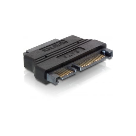 sata adapter delock sata 22pin-st. slim sata 13pin-bu. 5v