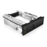 mobile rack icybox 8,9cm sata/sas in 1x5,25" ib-166ssk-b
