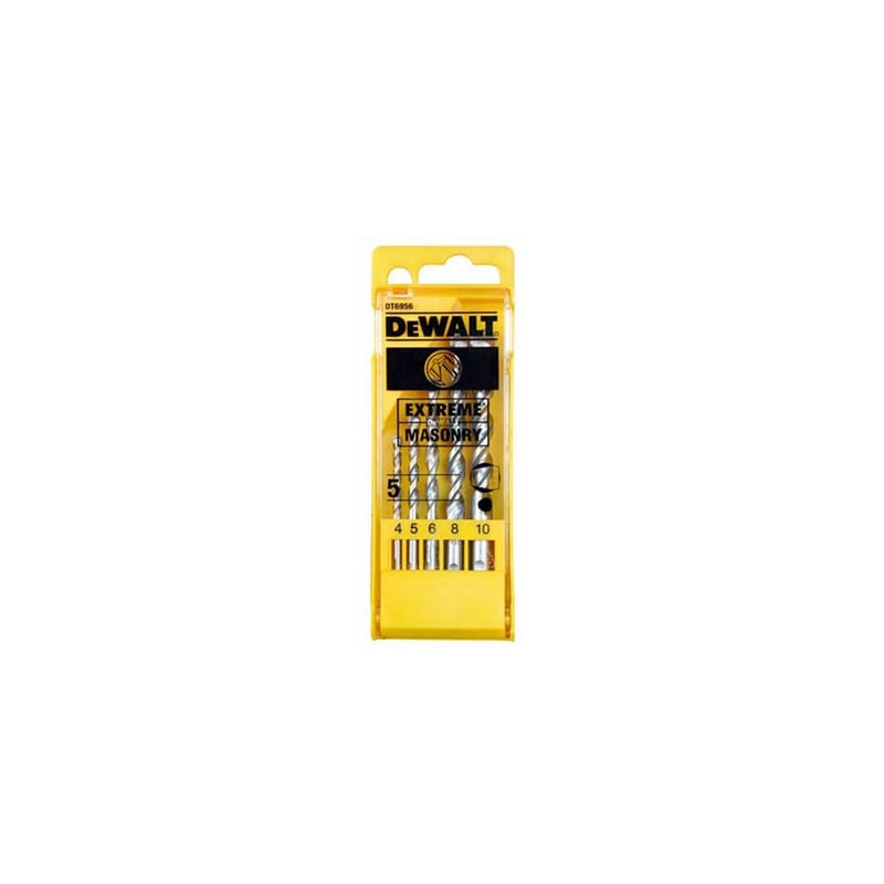 set punte trapano dewalt cemento extreme 5 pezzi [dt6956-qz]