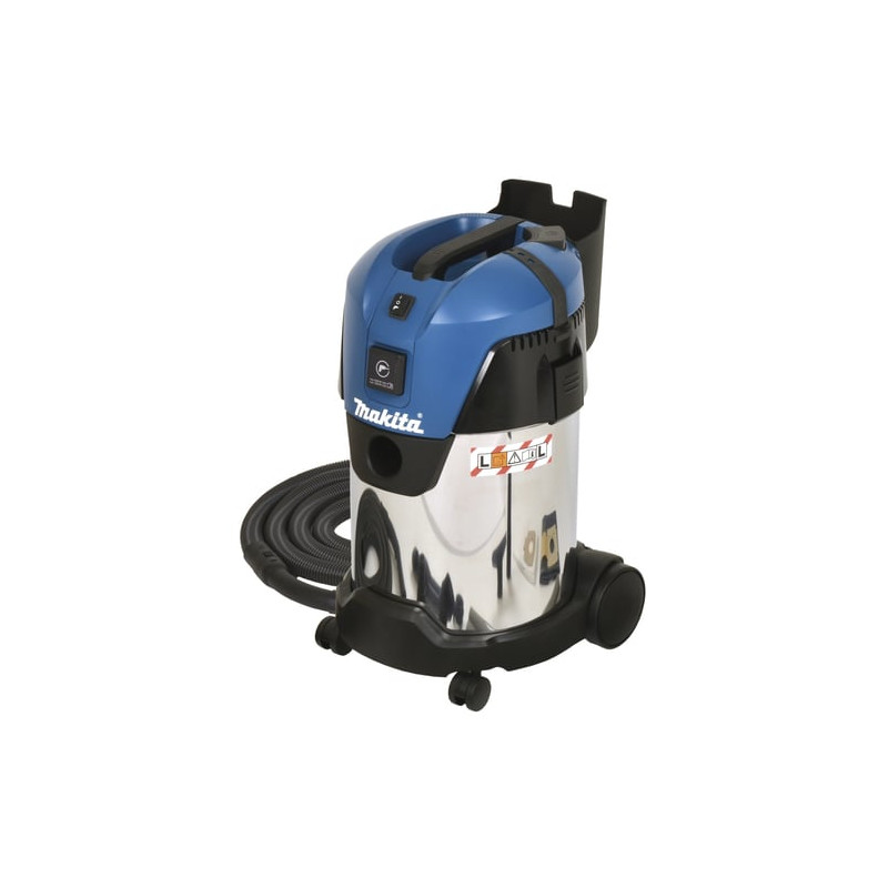 aspirapolvere a bidone makita vc3011l wet l, 30 l [vc3011l]