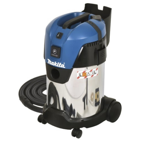 aspirapolvere a bidone makita vc3011l wet l, 30 l [vc3011l]
