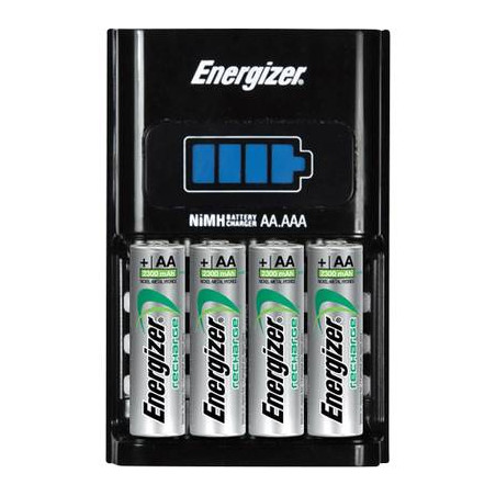 caricabatterie universale nimh incl. batterie ricaricabili energizer