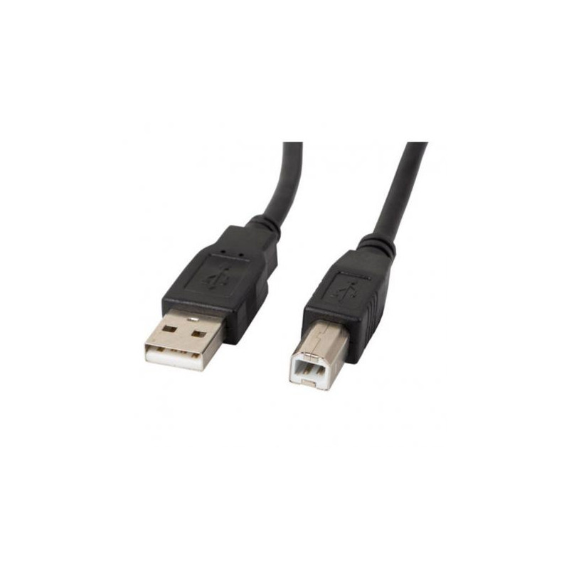 cavo lanberg ca-usba-10cc-0030-bk (usb 2.0 m -