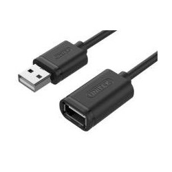 cavo unitek y-c447gbk usb usb2.0 am-af, 0.5m [y-c447gbk]