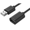 cavo unitek y-c447gbk usb usb2.0 am-af, 0.5m [y-c447gbk]