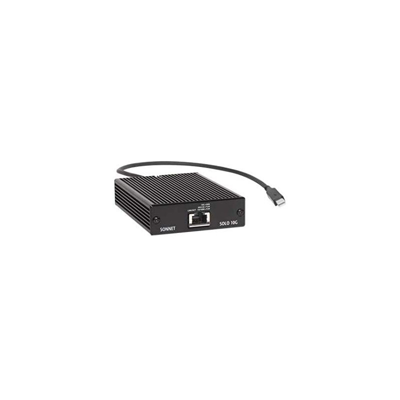 scheda di rete sonnet solo 10g thunderbolt 3 to sfp10+ - base-t