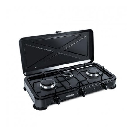 fornello a gas promis kg300 nero senza riduttore [kg300c]