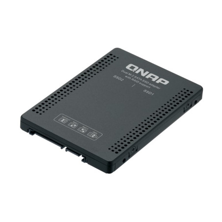 box hard disk 2,5 qnap sata to dual m.2 2280 raid 0/1 jbod