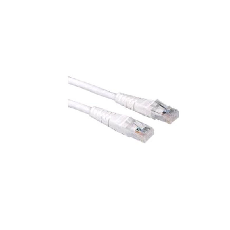 cavo di rete igloo patch utp cat 6 0.5m bianco [dm-65w]