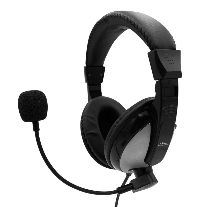 cuffie mediatech tardus pro stereo nero [mt3603]