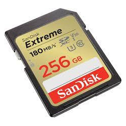 256gb scheda microsdxc sandisk uhs-i class 10 extreme [sdsdxvv-256g-gncin]