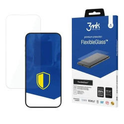vetro proteggischermo 3mk flexibleglass ibrido per iphone 14/14 pro