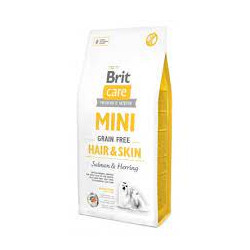 cibo per cani brit care mini hair salmon 7kg secco per cani