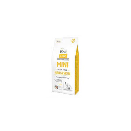 cibo per cani brit care mini hair salmon 7kg secco per cani