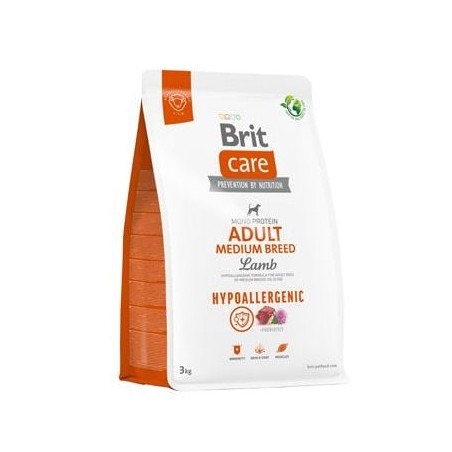 cibo completo brit care ipoallergenico per cane adulto taglia media