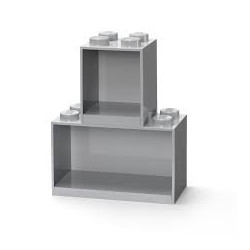 iconic brick plank set room copenhagen lego shelf 4+8 grigio chiaro